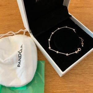 Pandora Sparkling Pave Bars Bracelet